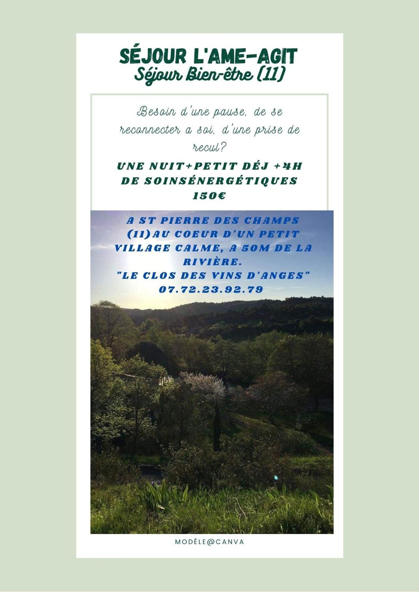 Chambre D'Hote Au Jardin Le Clos Des Vins D'Anges Saint-Pierre-des-Champs Екстер'єр фото