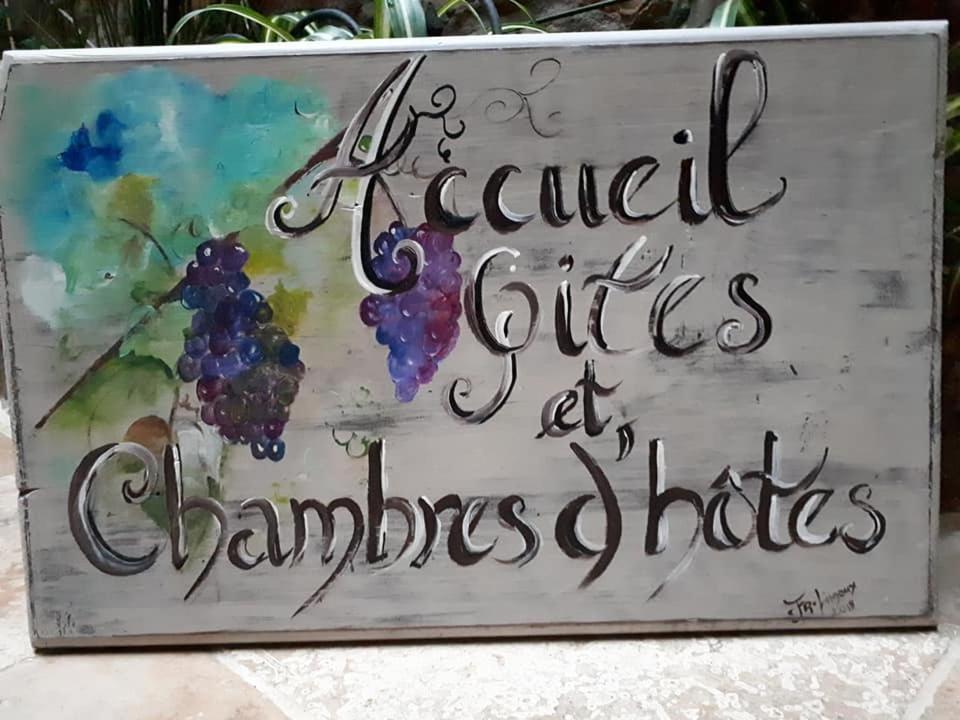 Chambre D'Hote Au Jardin Le Clos Des Vins D'Anges Saint-Pierre-des-Champs Екстер'єр фото